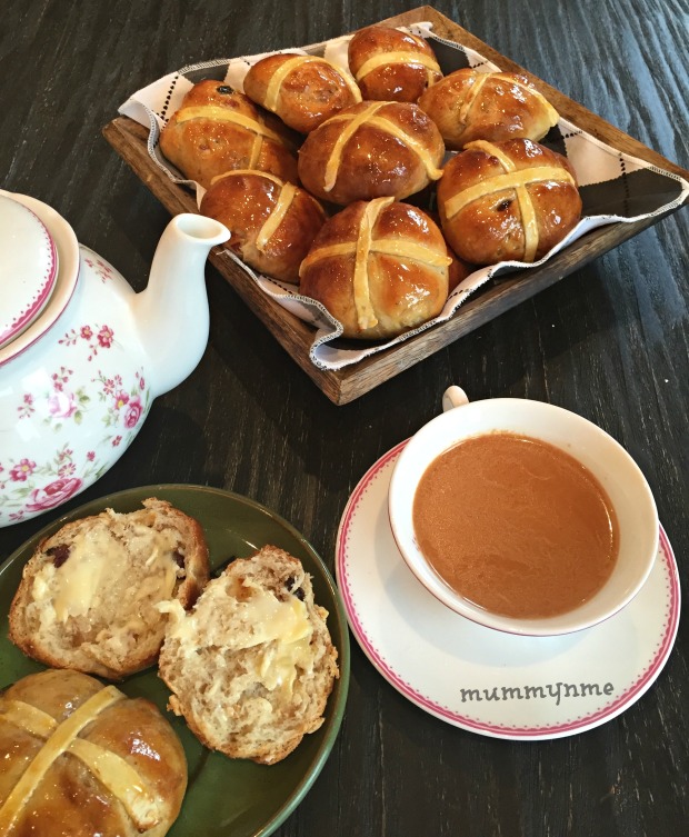 Enjoy your cuppa with Hot Cross Buns